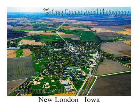 Aerial Photo of New London, Iowa – America from the Sky