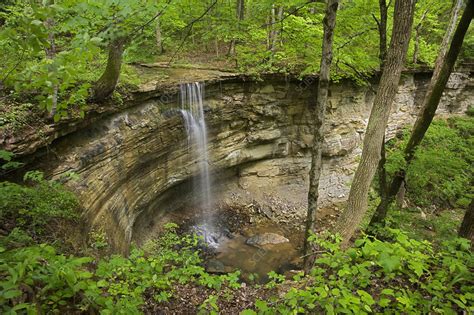 'Waterfall, Kentucky' - Stock Image - C001/6858 - Science Photo Library