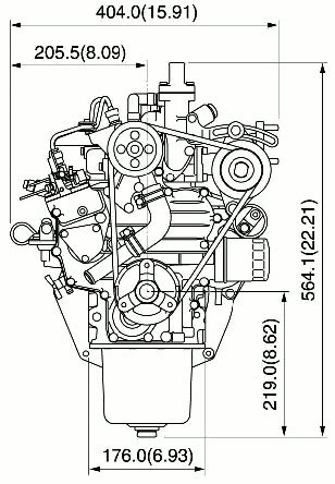 Kubota D722 Super Mini Diesel Engine - D722 - Kubota Engine - Engines - Parts & Accessories - by