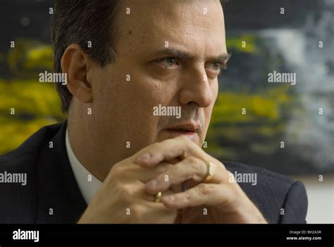 Marcelo Ebrard, Mayor of Mexico City Stock Photo - Alamy