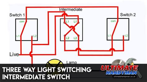 Two Way Switch Circuit Diagram