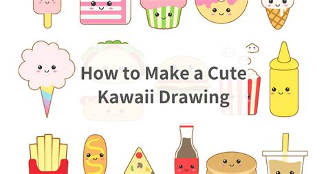 How to make a cute and Kawaii drawing?