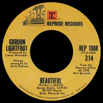 Reading between the Grooves: Gordon Lightfoot: Beautiful