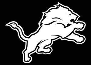 DETROIT LIONS LOGO CAR DECAL VINYL STICKER WHITE 3 SIZES | eBay