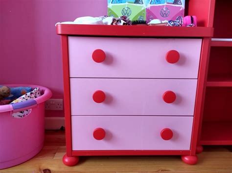 Lovely Ikea children’s chest of drawers 44cm deep 75cm long and 74cm ...
