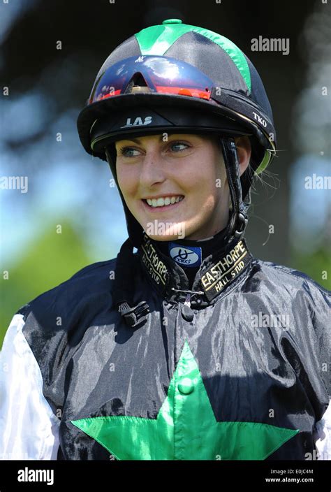 RACHEL RICHARDSON JOCKEY YORK RACECOURSE YORK ENGLAND 14 May 2014 Stock Photo - Alamy