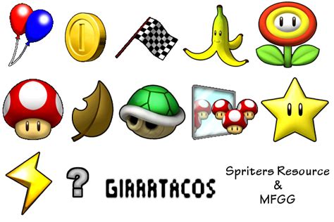 Wii - Mario Kart Wii - Race Icons by ModelsandSprites on DeviantArt