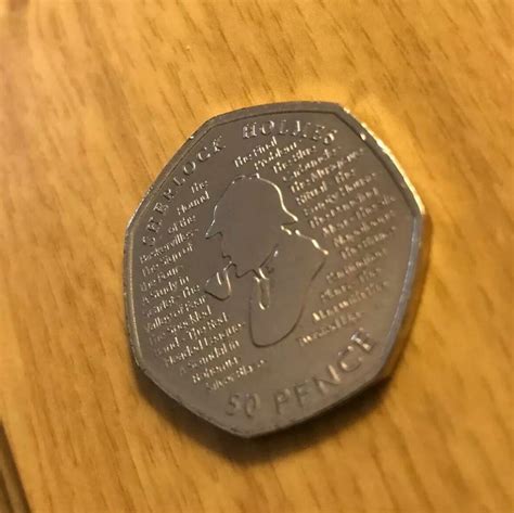 Very Rare Sherlock Holmes 2019 50p coin. | in Westminster, London | Gumtree