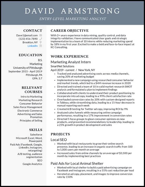 24 Best Marketing Resume Examples for 2025