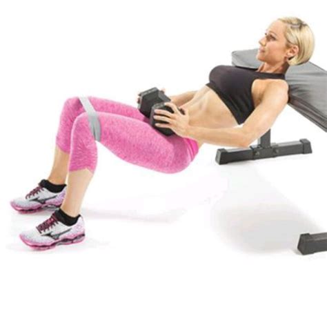 Dumbbell Hip Thruster - Exercise How-to - Workout Trainer by Skimble