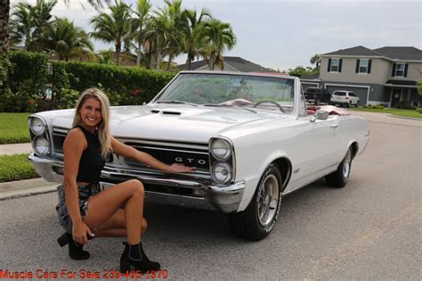 Used 1965 Pontiac Lemans GTO Convertible Convertible For Sale ($34,500) | Muscle Cars for Sale ...