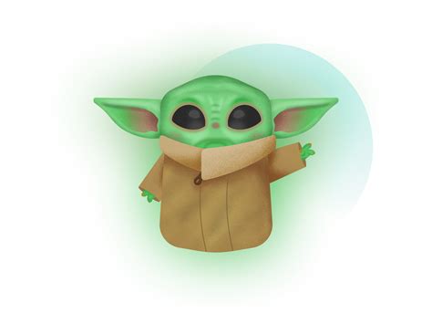 Baby Yoda by 𝕾𝖚𝖕𝖊𝖗𝕯𝖔𝖕𝖊 on Dribbble