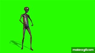 Dancing Alien Meme on Make a GIF