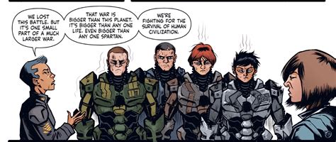 Blue Team does not looked pleased [Halo: Collateral Damage -#3] : r/halo