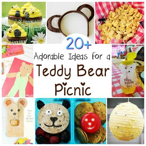 20+ Teddy Bear Picnic Ideas ⋆ Sugar, Spice and Glitter