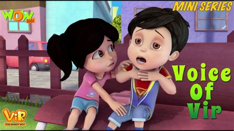 Vir The Robot Boy | Hindi Cartoon For Kids | Voice of Vir | Animated Series| Wow Kidz - YouTube