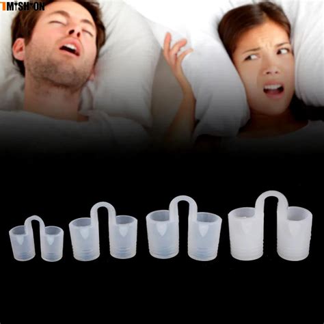 4Pcs/Box Anti Snoring Device For Women Men Relieve Snoring Stopper ...