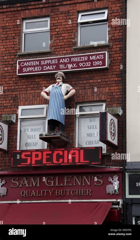 Shankill butchers hi-res stock photography and images - Alamy