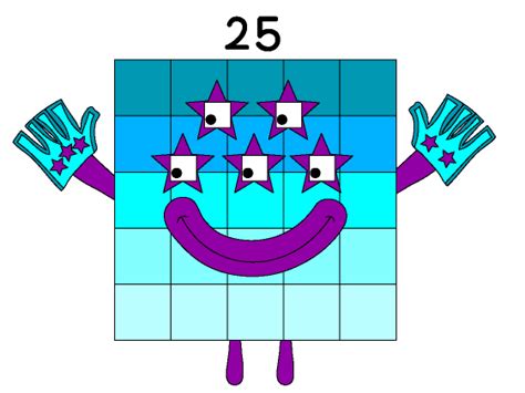 Image - Twenty-Five.png | Numberblocks Wiki | FANDOM powered by Wikia