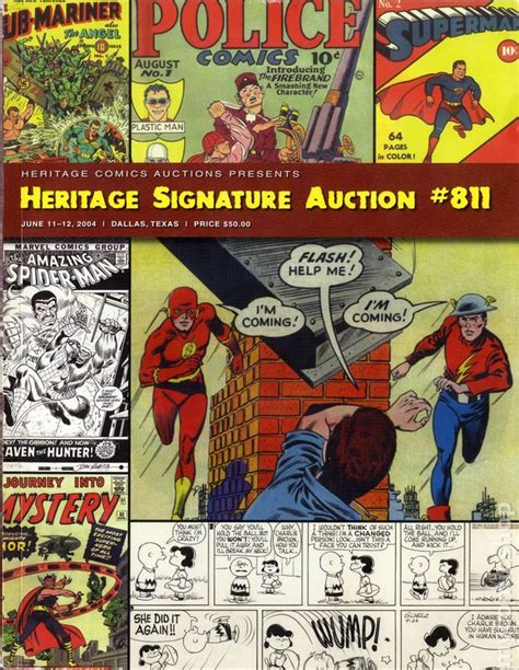 Heritage Comics Auction Presents: Heritage Signature Auction #811 SC ...