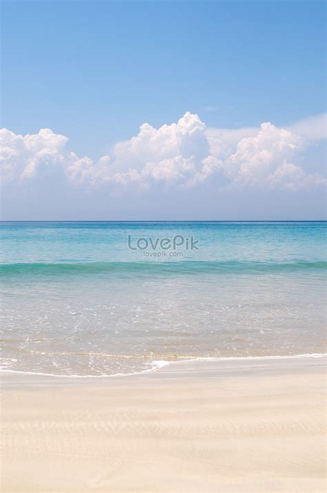 Peaceful Beach View Picture And HD Photos | Free Download On Lovepik