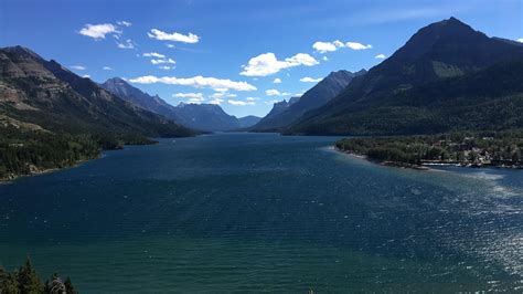 [OC] Waterton Lake at UNESCO World Heritage Site Waterton Alberta, Canada. [1242x2208] : EarthPorn