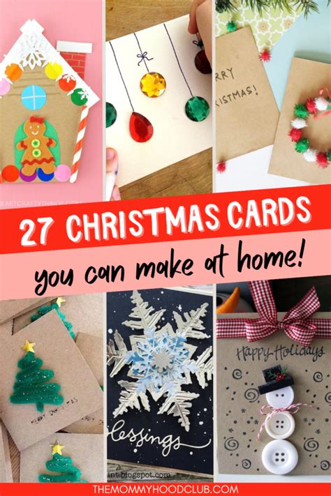 DIY Christmas Cards To Make This Holiday Season!