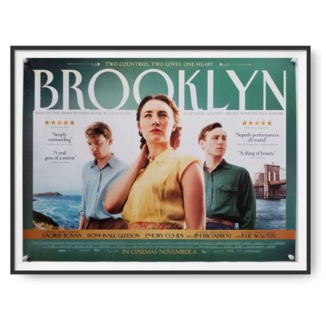 Brooklyn (2015) Original UK Quad Poster - Cinema Poster Gallery