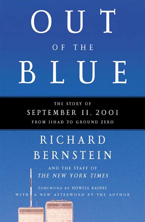 Read Out of the Blue Online by Richard Bernstein and The New York Times ...