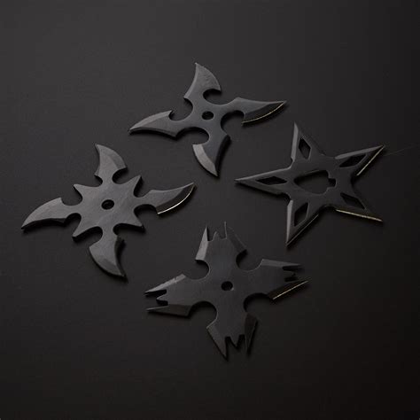 Ninja Throwing Stars Set // STR-BL03 - Evermade Traders - Touch of Modern