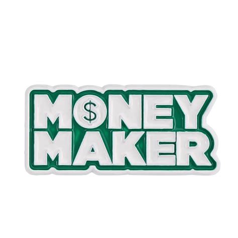 Money Meme 'Money Maker' Enamel Pin - Distinct Pins