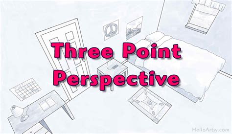 Three Point Perspective - HelloArtsy - [ boxes / buildings / city / bedrooms ]