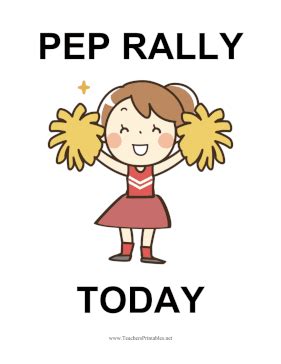 Pep Rally Sign