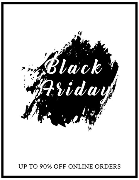 Black Friday Flyer Template | PosterMyWall