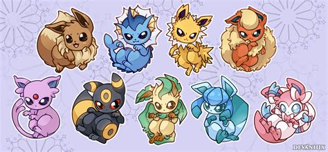 Get your fill of chibi cute pokemon Adorable Pokemon in chibi style