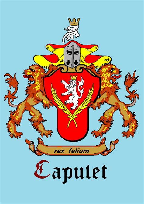 capulet family crest - Google Search | Portadas, Pixeles