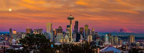 Seattle Skyline Wallpapers - Top Free Seattle Skyline Backgrounds ...