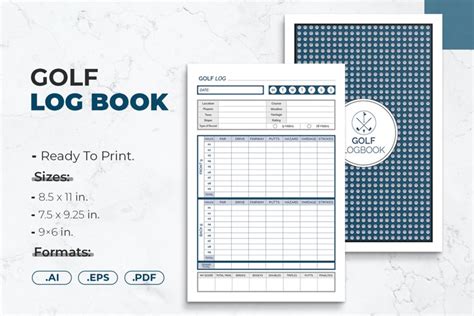 Golf Log Book | Printable Template