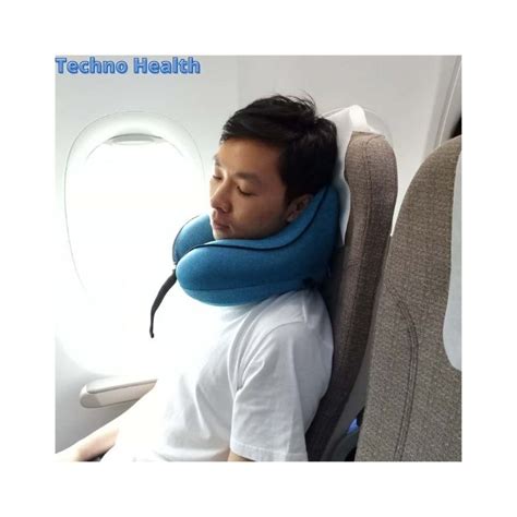 Travel Neck Pillow for Traveling on Airplane, Bus, Train