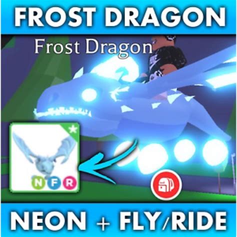 NFR Frost Dragon Adopt Me ️ | Shopee Malaysia