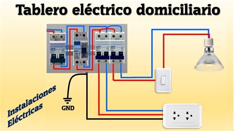 ⚡ Cómo instalar un tablero eléctrico domiciliario? | TABLERO GENERAL 💡 - YouTube