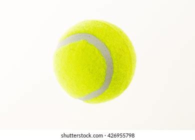 Tennis Ball On White Background Stock Photo (Edit Now) 329515166