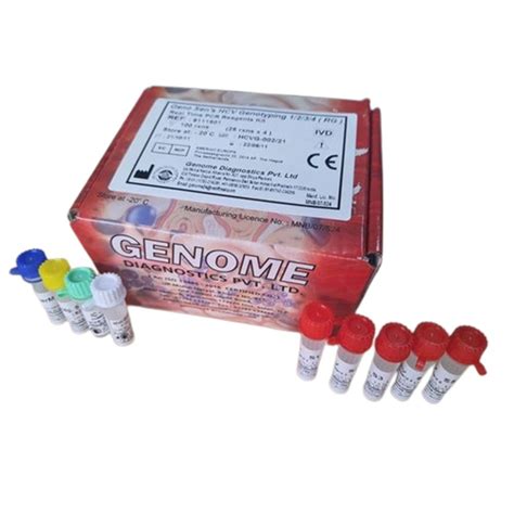 Geno Sen'S HCV Genotyping 1/2/3/4 Real Time PCR Reagents Kit at Rs ...