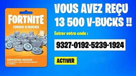 *NOUVEAU* CE CODE DONNE À TOUT LE MONDE 13 500 V-BUCKS! (Fortnite) in 2021 | Fortnite, Coding ...