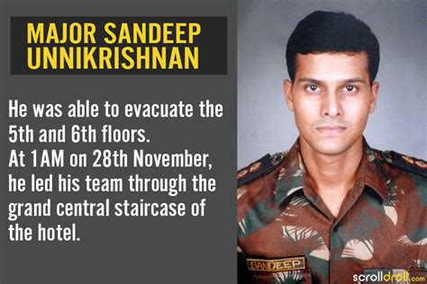 Major Sandeep Unnikrishnan: The Black Tornado Hero From 26/11 Attacks