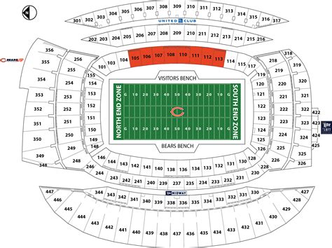 Bears vs. Minnesota VIP Fan Packages | Champion Lower 10-50