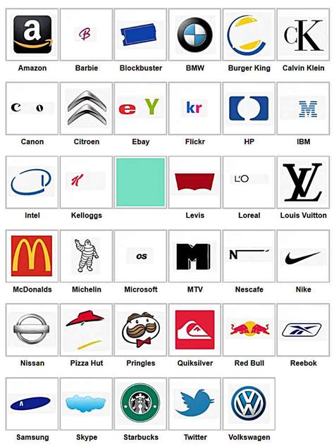 All Logos 88: Logos Quiz Answers 79C