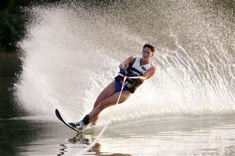 Skiing | Water skiing, Slalom skiing, Things to do in austin tx