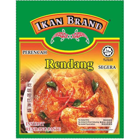 Ikan Brand, Rendang Paste,200G | Shopee Singapore