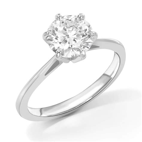 Diamond solitaire ring - The Diamond Trust